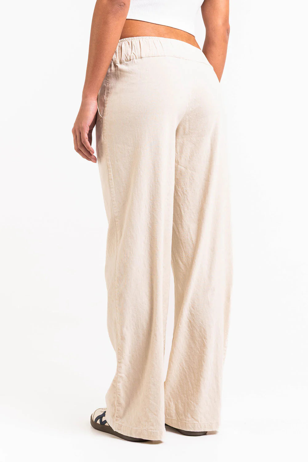 ALBA — Pantaloni in Lino Stretch
