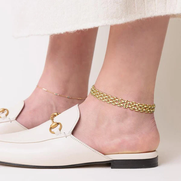 Oro del Momento — Cavigliera Di Lusso 14k