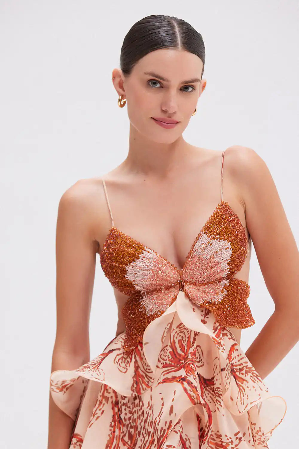 Aurora | Abito Maxi Papillon Signature