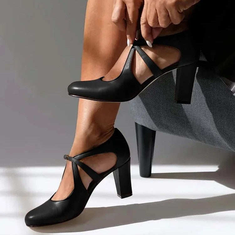 Camille™ | Tacchi comodi ed eleganti in vera pelle