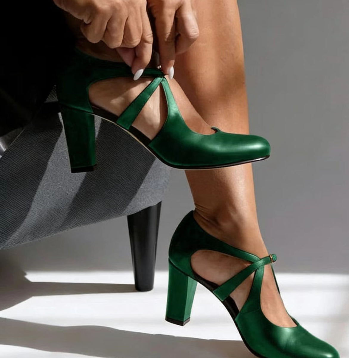 Camille™ | Tacchi comodi ed eleganti in vera pelle