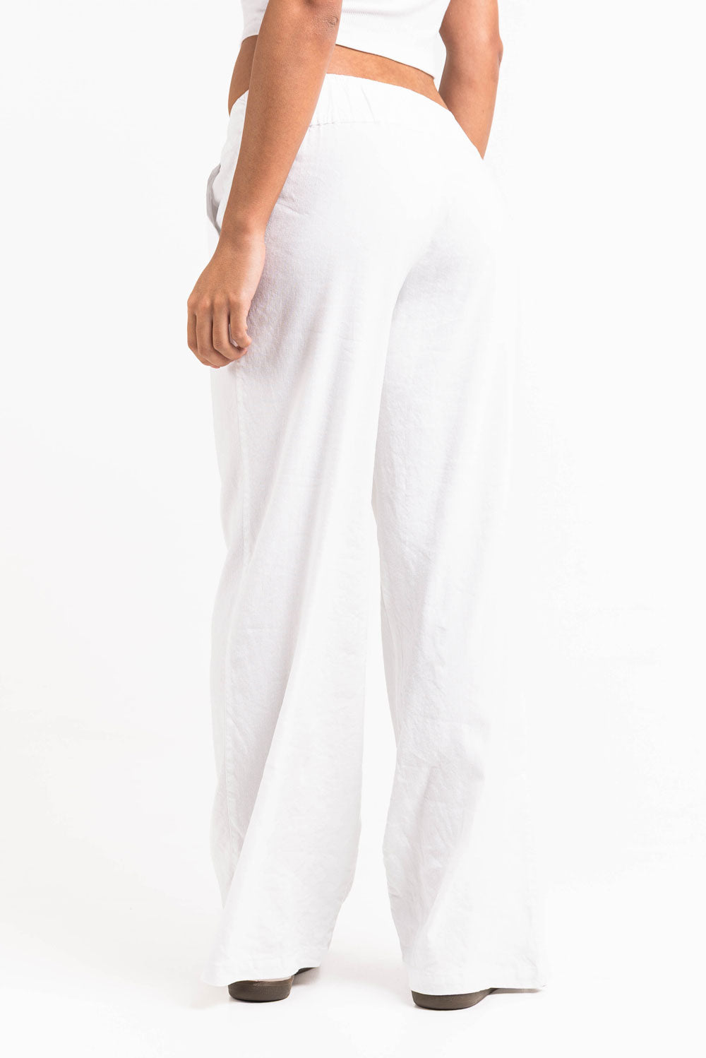 ALBA — Pantaloni in Lino Stretch