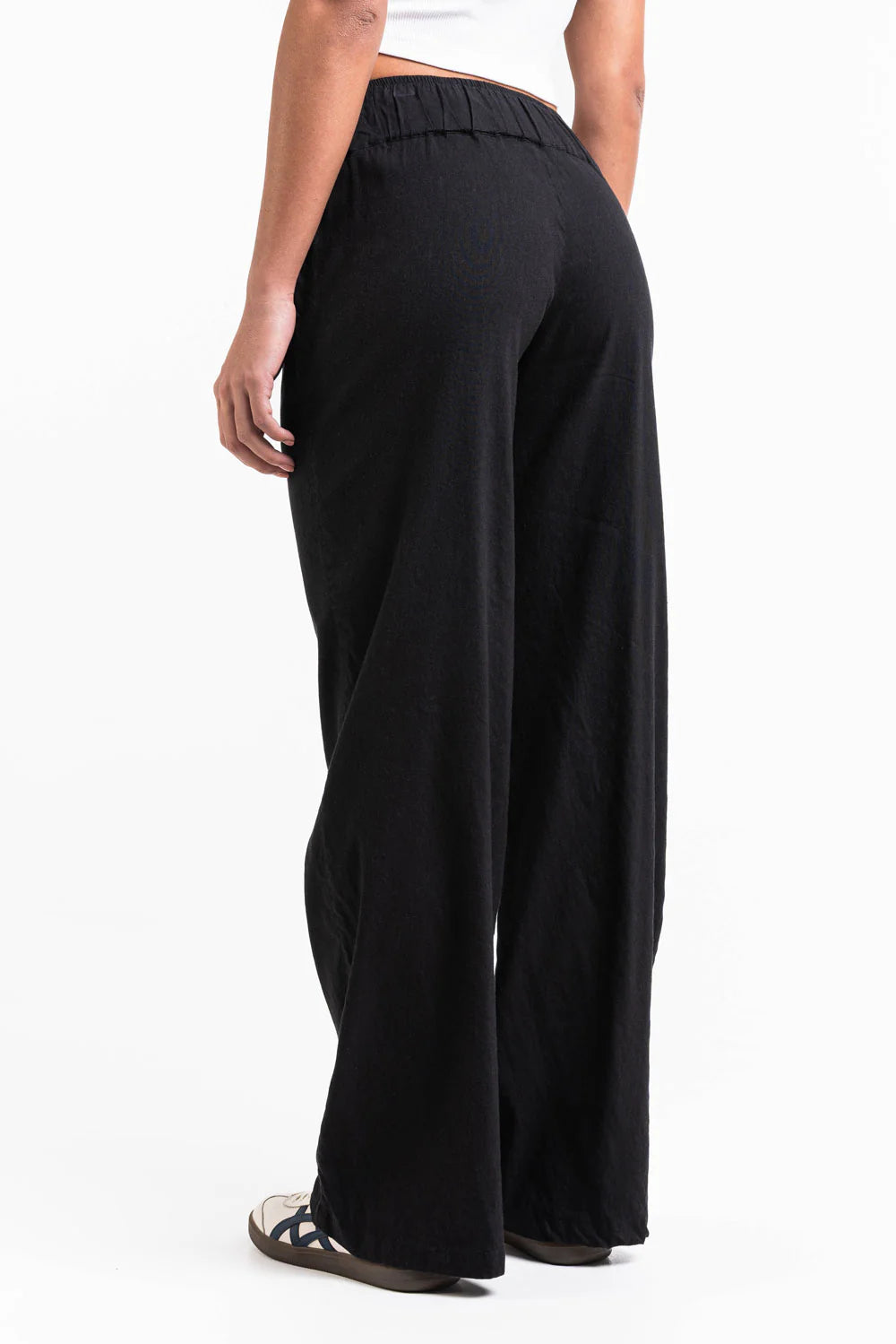 ALBA — Pantaloni in Lino Stretch