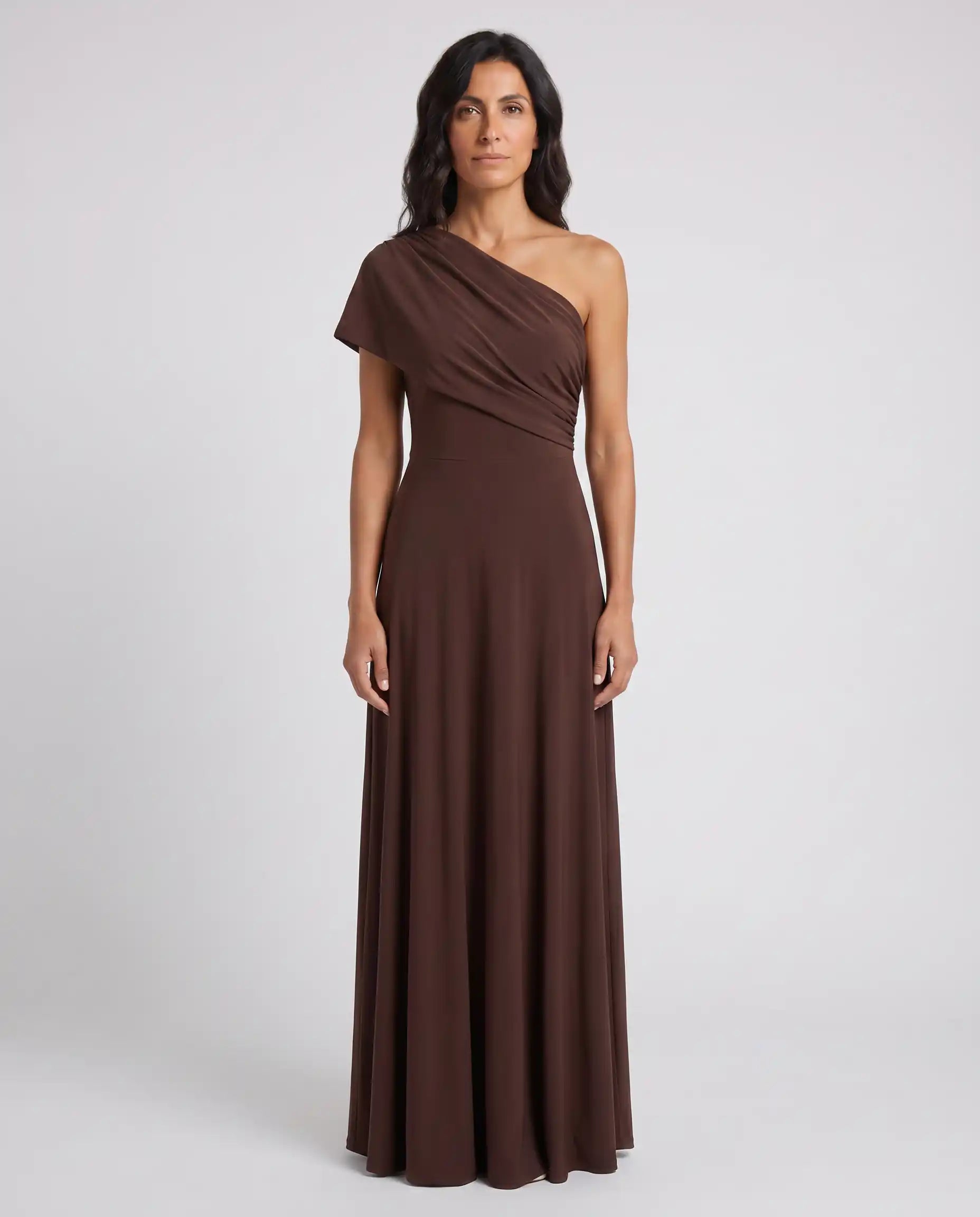 Maria | Vestito Monospalla Lungo